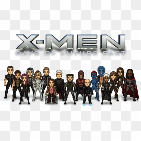 Logo-xmen - Deadpool Wolverine And Quicksilver, HD Png Download - xmen png