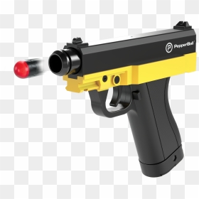 Pepper Ball Gun Pistol, HD Png Download - laser gun png