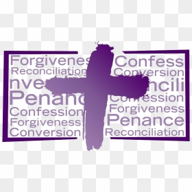 Sacrament Of Reconciliation Free, HD Png Download - ash wednesday cross png