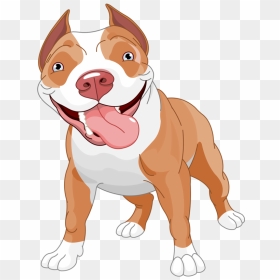 American Pit Bull Terrier Clip Art - Desenho De Cachorro Pitbull, HD Png Download - pitbull dog png