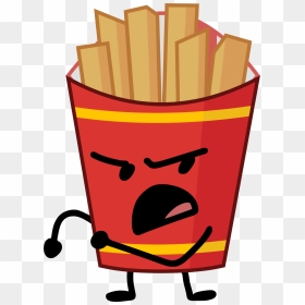Battle For Dream Island Wiki - Battle For Dream Island Fries, HD Png Download - french fry png