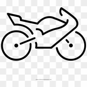 Icon Motorcycle Top View Png Clipart , Png Download - Line Art, Transparent Png - top view png