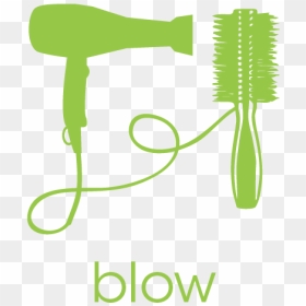 Blow Dry Hair Logo, HD Png Download - blow dryer png
