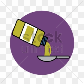 Transparent Medicine Bottle Png - Cough Syrup Syrup Vector, Png Download - medicine bottle png