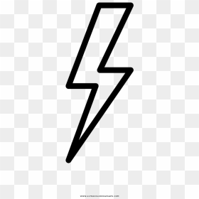 Thumb Image - Outline Lightning Bolt Clipart, HD Png Download - rayos png