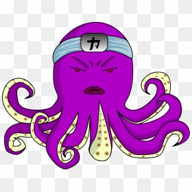 Octopus Anime, HD Png Download - one piece luffy png