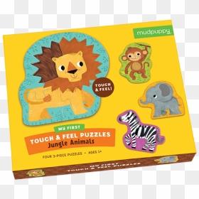 My First Touch & Feel Puzzles - Акция Скидка 10 Процентов, HD Png Download - jungle animals png
