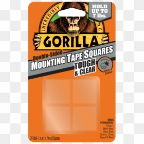 Gorilla Glue Clear Mounting Tape Squares, HD Png Download - under construction tape png