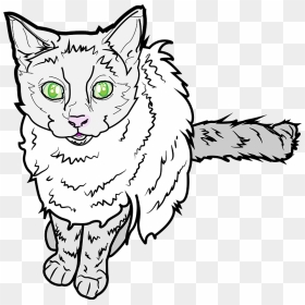 Green-eyed Kitten Clipart - Domestic Short-haired Cat, HD Png Download - green eye png