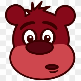 Cartoon Bear Face Clipart - Bear Clip Art, HD Png Download - bear face png