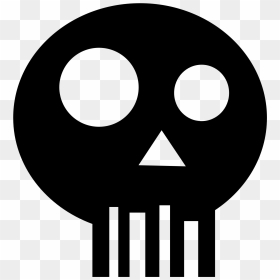 Simple Skull Vector Png , Png Download - Death Clipart, Transparent Png - skull vector png