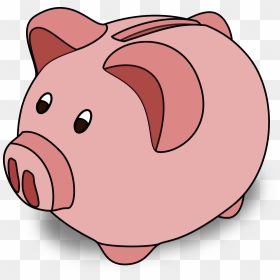 Free Pig Face Clipart The Cliparts - Saving Pig Clipart, HD Png Download - pig face png