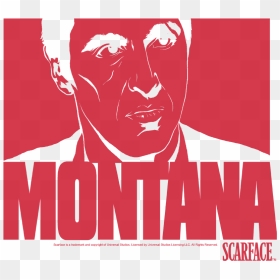 Scarface Montana Face Men"s Ringer T-shirt - Scarface, HD Png Download - scarface png