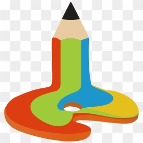 Lápiz De Color Euclidiana Del Vector, HD Png Download - lapiz png