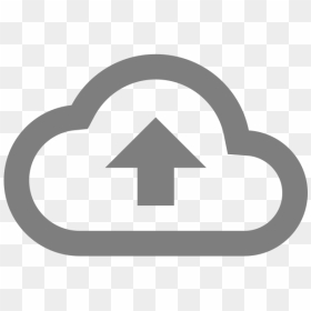 Uploaded Icon, HD Png Download - cloud outline png