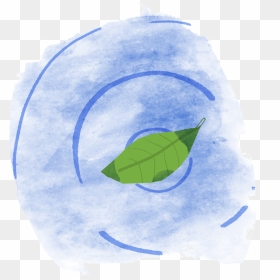 A Leaf Will Stay Still Even As Ripples Pass Under It - Bag, HD Png Download - water ripples png