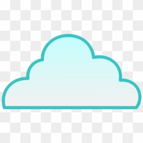 Cloud Outline Silhouette - Architecture, HD Png Download - cloud outline png