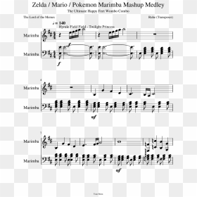 Thomas Bergersen Immortal Sheet Music , Png Download - Zelda Twilight Princess Malo Mart Sheet Music, Transparent Png - sheet music png