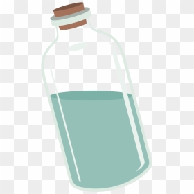 Glass Bottle, Hd Png Download - Water Bottle, Transparent Png - medicine bottle png