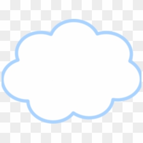 Transparent Cloud Outline Clipart - Label, HD Png Download - cloud outline png