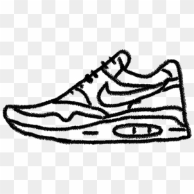 Running Shoe, HD Png Download - nike shoe png