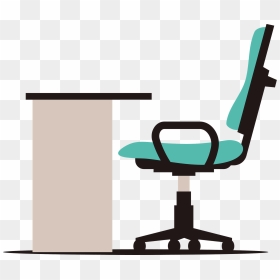 Office Chair, HD Png Download - office desk png