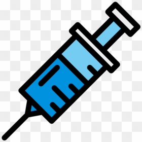 Download Medicine Vector Graphics Syringe Injection - Injection Png, Transparent Png - medicine bottle png