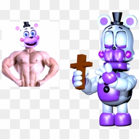The Buff Helpy Memes Are Too Much For The Little Guy - Buff Helpy Meme, HD Png Download - buff guy png