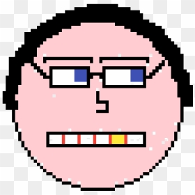 Minecraft Circle Pixel Art, HD Png Download - omg face png