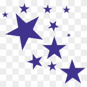 Purple Star Clipart , Png Download - Star Small To Large, Transparent Png - purple star png