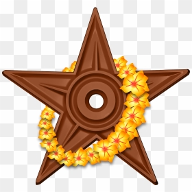 Wiki Lei Barnstar Hires - Barnstar, HD Png Download - lei png