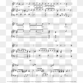 Cruella De Ville Sheet Music Composed By Words And - Vocal Lean On Me Sheet Music, HD Png Download - sheet music png