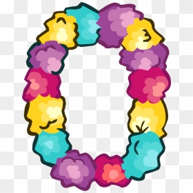 Club Penguin Lei Clipart , Png Download - Club Penguin Island Lei, Transparent Png - lei png