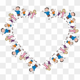 Border Vector Png - Family Heart Clipart, Transparent Png - border vector png