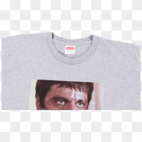 Supreme X Scarface Shower Tee Large White , Png Download - Scarface X Supreme, Transparent Png - scarface png