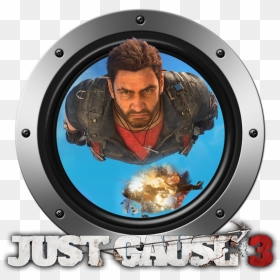 Just Cause 3 Flying Icon - Just Cause 3 Icon, HD Png Download - iron man flying png