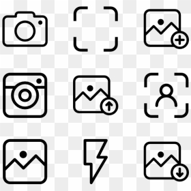 Shop Icons Png, Transparent Png - photography icon png