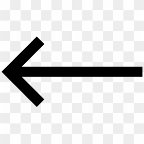 Long Arrow Left - Transparent Straight Arrow Png, Png Download - long arrow png