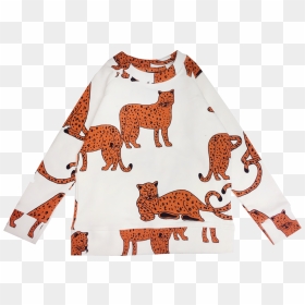 Hugo Loves Tiki Sweatshirt Kip And Co Cheetah - Hugo Loves Tiki Cheetah, HD Png Download - cheetah print png