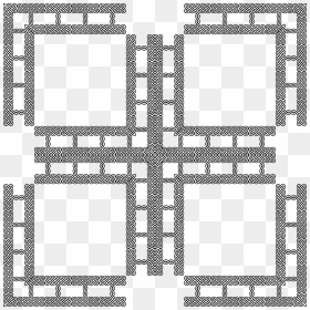 Celtic Knot Frame 12 Clip Arts - Hamburger Pixel Art Minecraft, HD Png Download - celtic border png