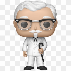 Transparent Kfc Bucket Png - Colonel Sanders Funko Pop, Png Download - kfc bucket png