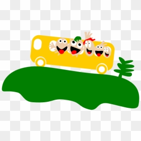 Bus Tour Icon Vector Illustration - Kids Tour Png, Transparent Png - bus icon png