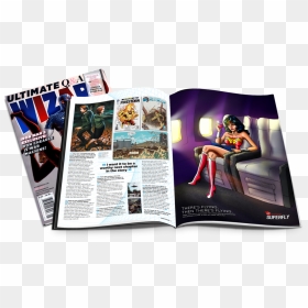 Magazine Png - Magazines Png Cartoon, Transparent Png - iron man flying png