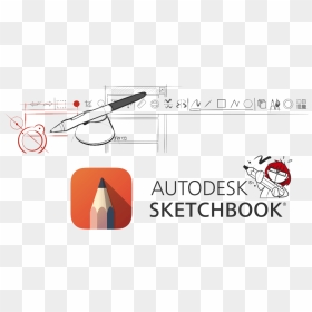 Transparent Sketchbook Png - Autodesk Sketchbook Logo Transparent, Png Download - sketchbook png