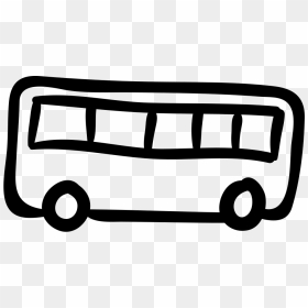 Transparent Clipart Buss - Bus Drawn, HD Png Download - bus icon png