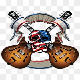 Rock Em Png - Rock Skull Transparent, Png Download - skull vector png