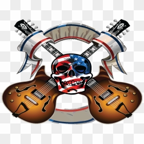 Rock Em Png - Rock Skull Transparent, Png Download - skull vector png