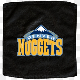 Black Denver Nuggets Nba Basketball Rally Towels - Denver Nuggets, HD Png Download - denver nuggets logo png
