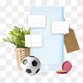 Soccer Ball, HD Png Download - chat box png