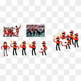 Thumb Image - Marching Band Cartoon, HD Png Download - marching band png